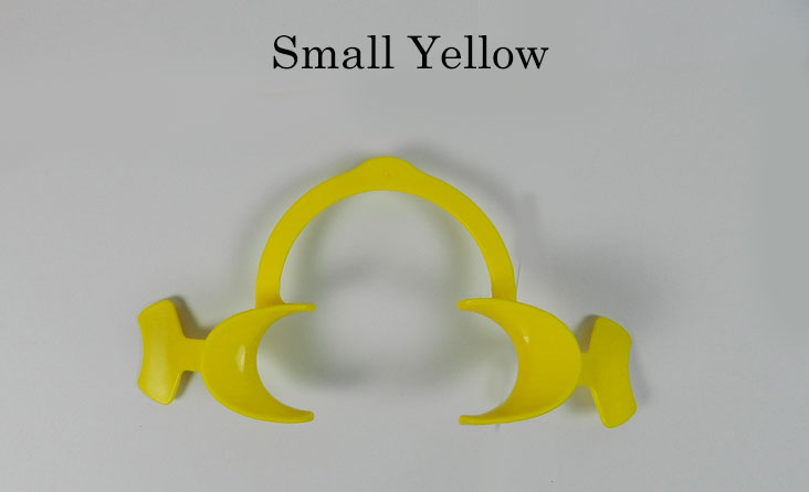 Captain Flexi Eco Cheek and Tongue Retractor with Wings by Captain Orthodontics, showing the flexible, winged dental retractor in clear plastic