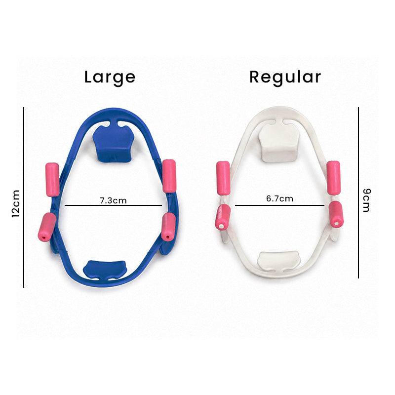 Captain Orthodontics Captain 3D Cheek and Tongue Retractor showing its ergonomic design and stainless steel construction for dental use.