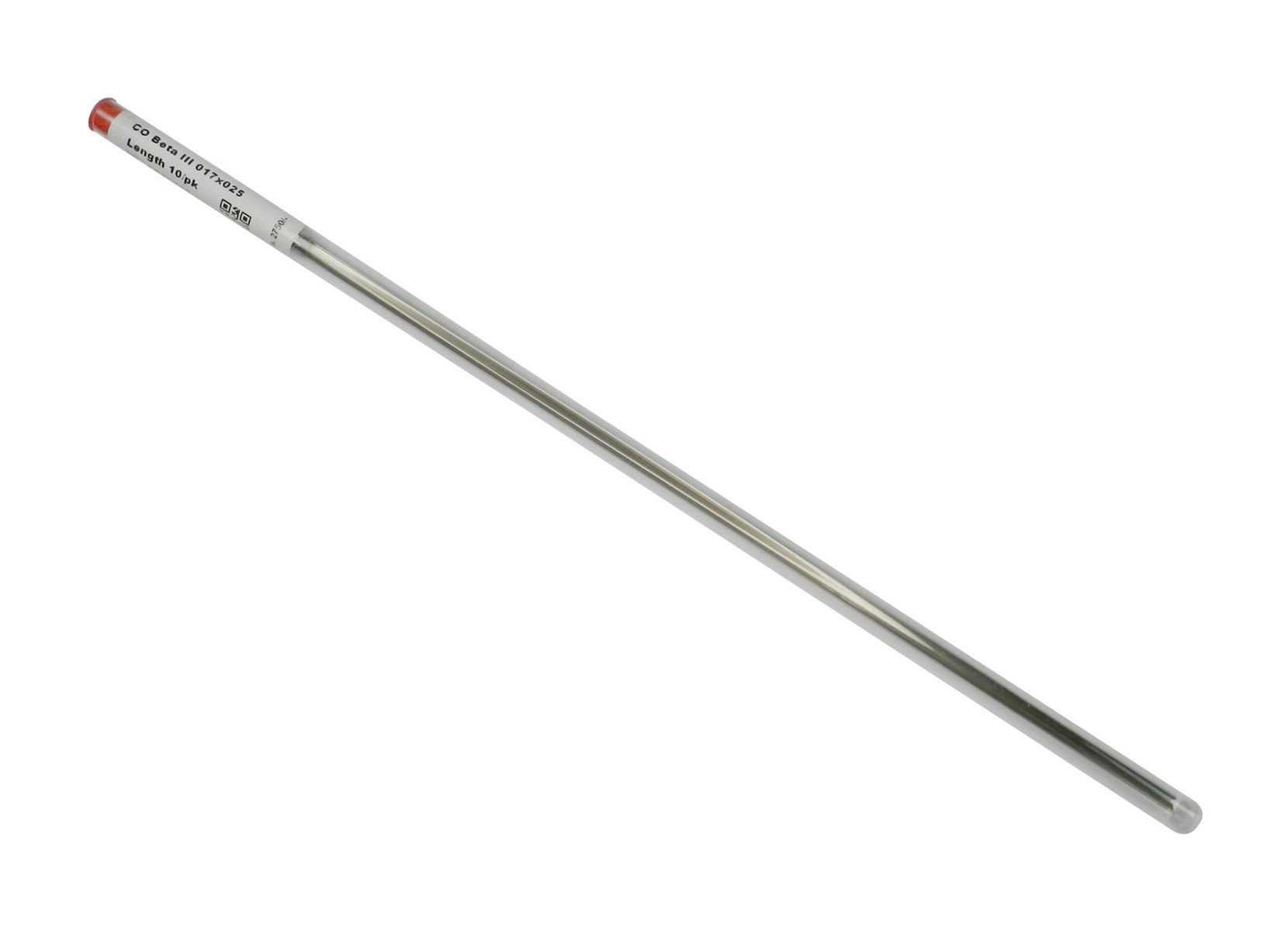 Captain Orthodontics Captain Beta 3 Titanium Straight Length Wires for CNA Beta 3 / TitanMoly orthodontic treatment, size 016 x 022.