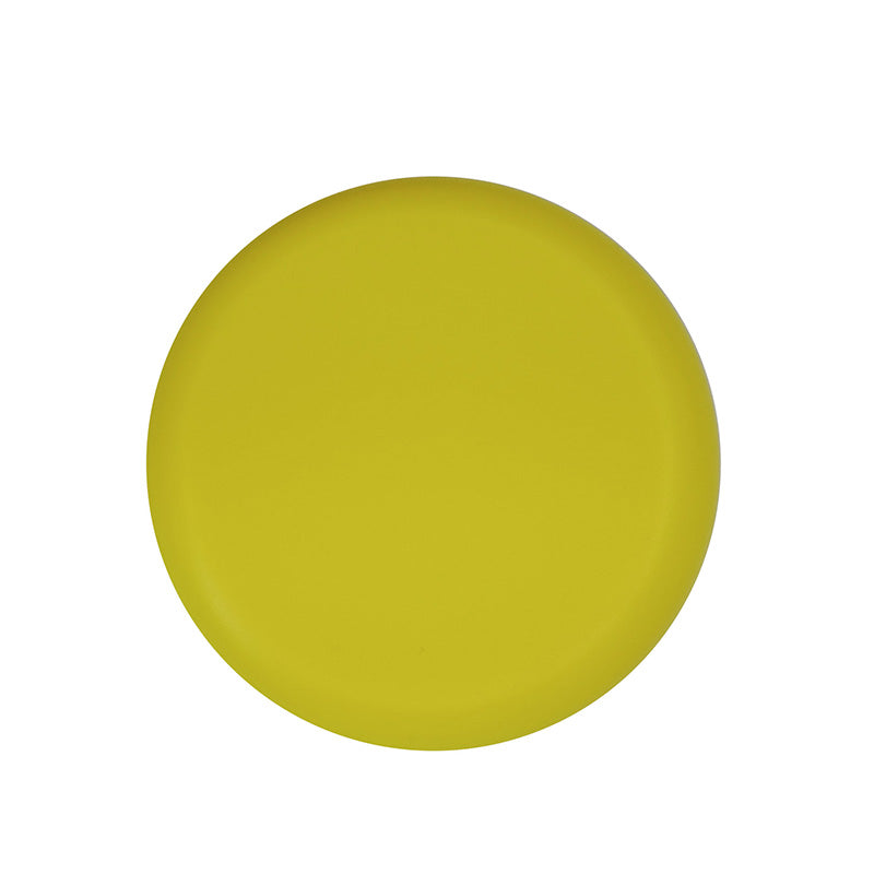 Captain Orthodontics Captain Slim Aligner Case in sunflower yellow with silicone layer, designed for denture and retainer storage.