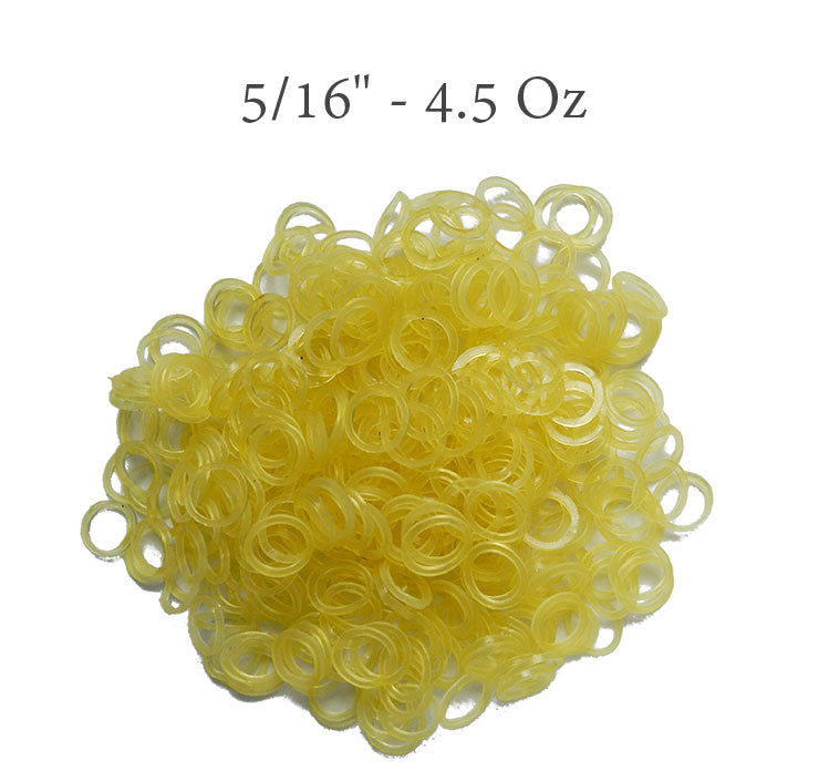 Pink Captain Orthodontics Tooth Colour Elastics in a 3.8-3.5 oz pack, designed for orthodontic braces.