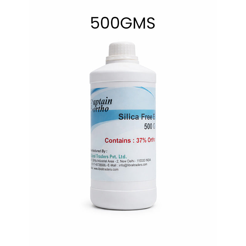 Captain Orthodontics Captain Etchant Gel with syringe and tips, silica free 37% orthophosphoric acid for dental etching.