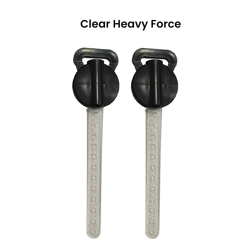 Captain Safety Release Module for headgear, medium and heavy forces, blue color, designed for Captain Orthodontics headgear accessories.
