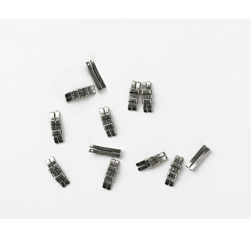 Captain Orthodontics Lingual Sheaths 036 for Palatal Bars, clear orthodontic sheaths attached to palatal bars in a dental setup.