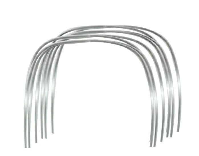 Captain Orthodontics Nickel Titanium Wires, upper reverse curve NiTi orthodontic wire, flexible and durable for orthodontic treatment.