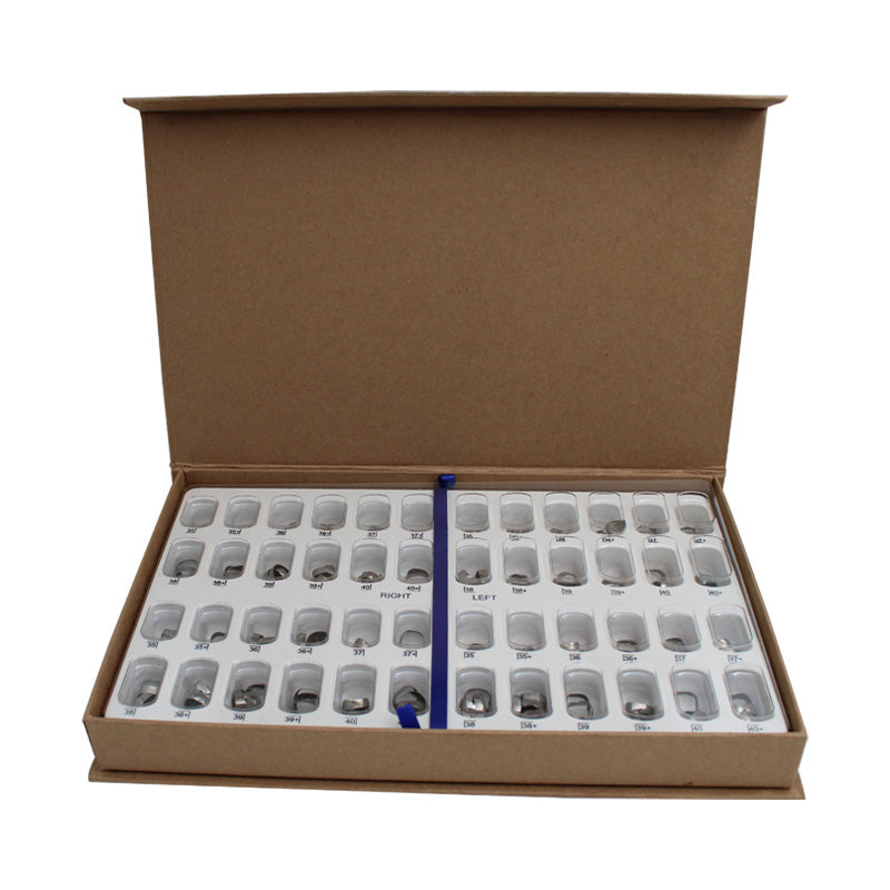 Captain Orthodontics Captain Band with Beggs Tube Starter Kit, preformed molar bands for orthodontic treatment.