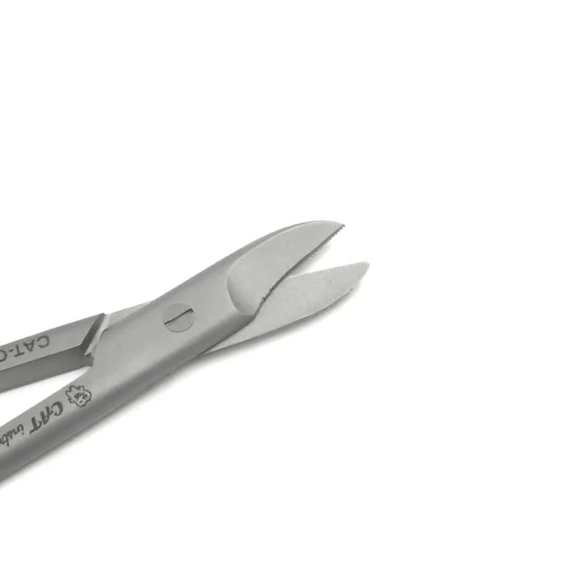 Large CAT Instruments BeeBee Band Cutting Scissors for precise cutting of medical bands in dental and healthcare settings.