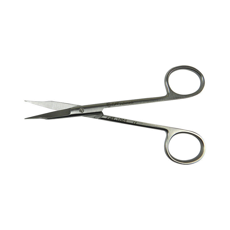 CAT Goldman Fox straight band cutting scissors, 13 cm, with sharp blades and ergonomic handles for precise surgical cuts.