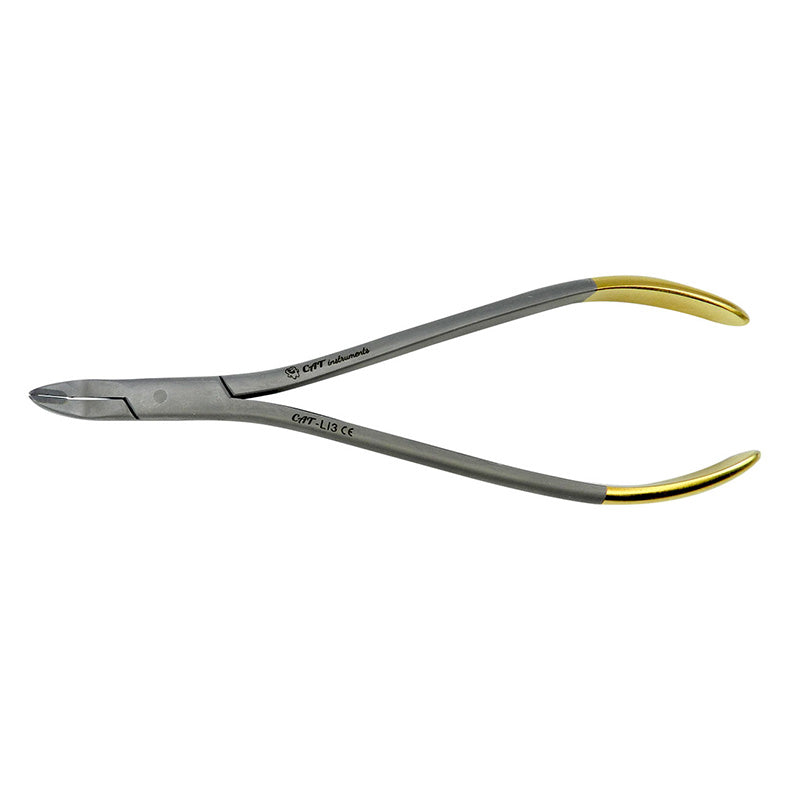 CAT Instruments lingual flush distal end cutter, a precision dental cutter with TC for oral procedures.