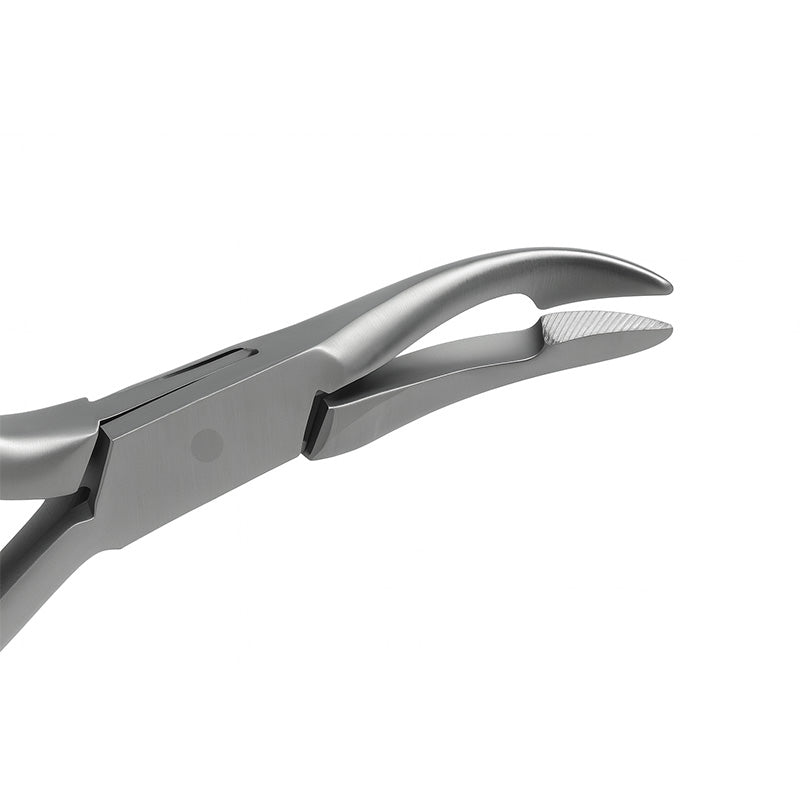 CAT Instruments micro distal end cutter with long handle and TC inserts, precision surgical cutter for detailed procedures.