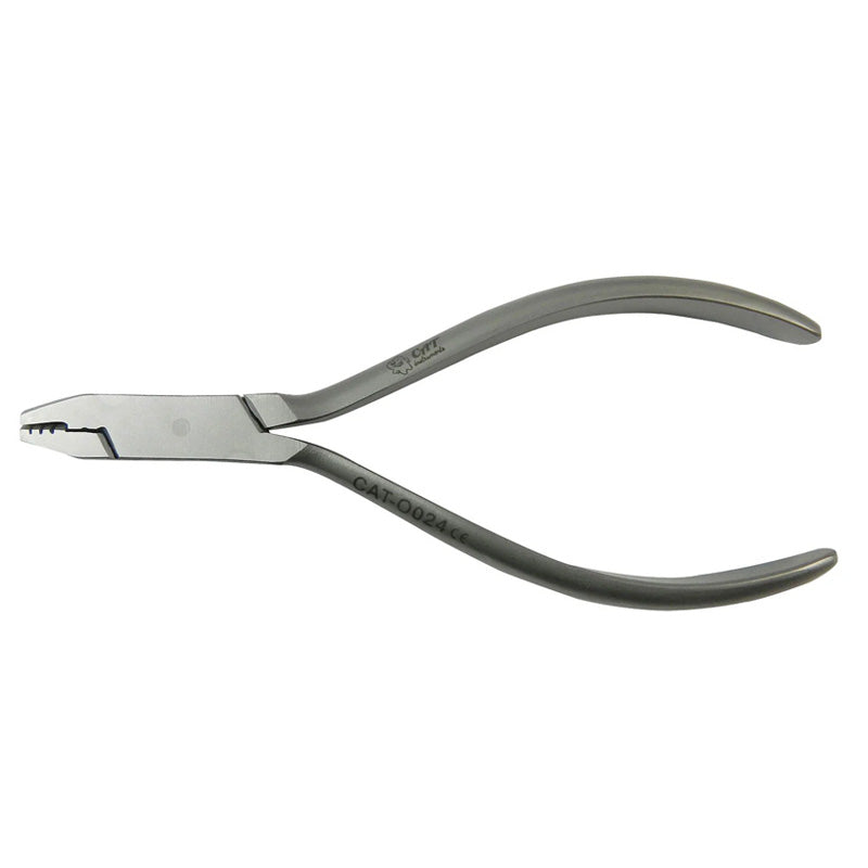 CAT Instruments De La Rosa with Grooves, 12.5 cm, a precision dental instrument with textured grooves for enhanced grip.