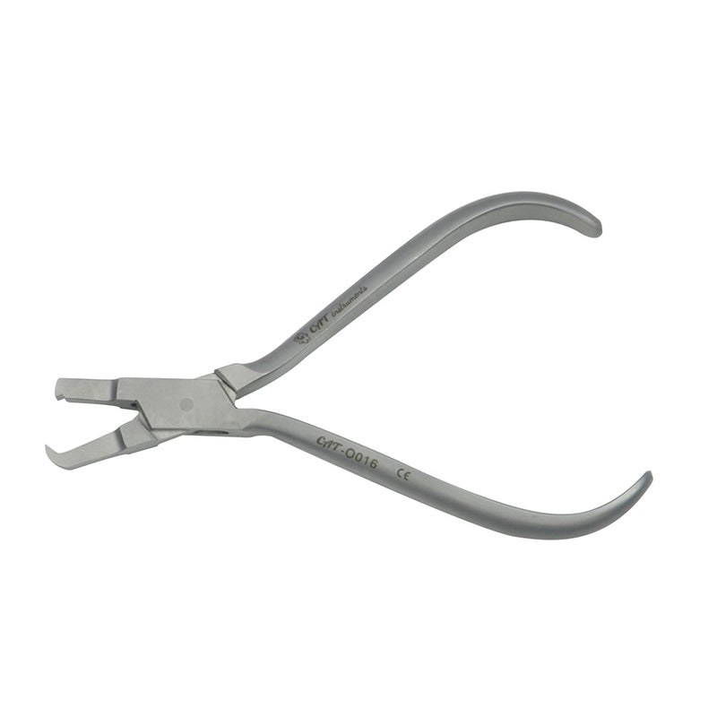 CAT Instruments debanding pliers, 13.5 cm, used for removing bands in dental procedures, with ergonomic design and durable construction.