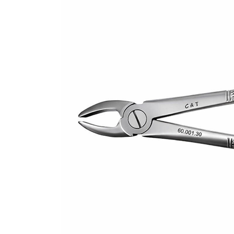 CAT Instruments adult upper anterior dental extraction forceps for cats, designed for precise tooth removal.