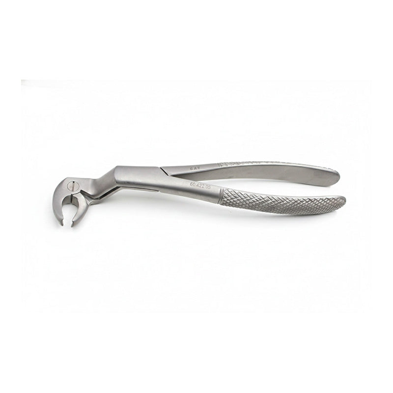 CAT Instruments adult wisdom tooth extraction forceps, Routurier left, designed for precise dental procedures.