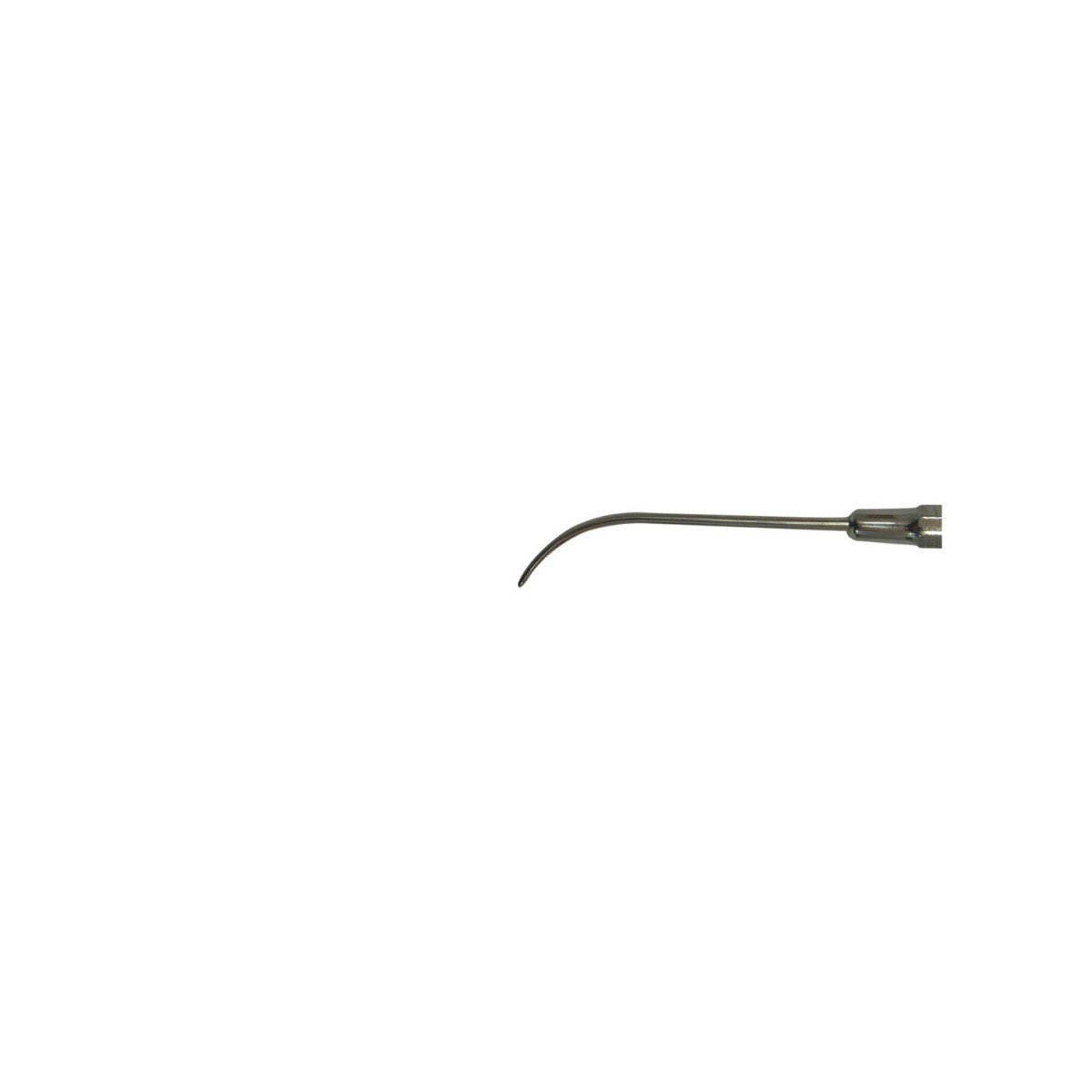 CAT Instruments double-ended curved probe and explorer for dental or medical use, shown in a clear, detailed image.