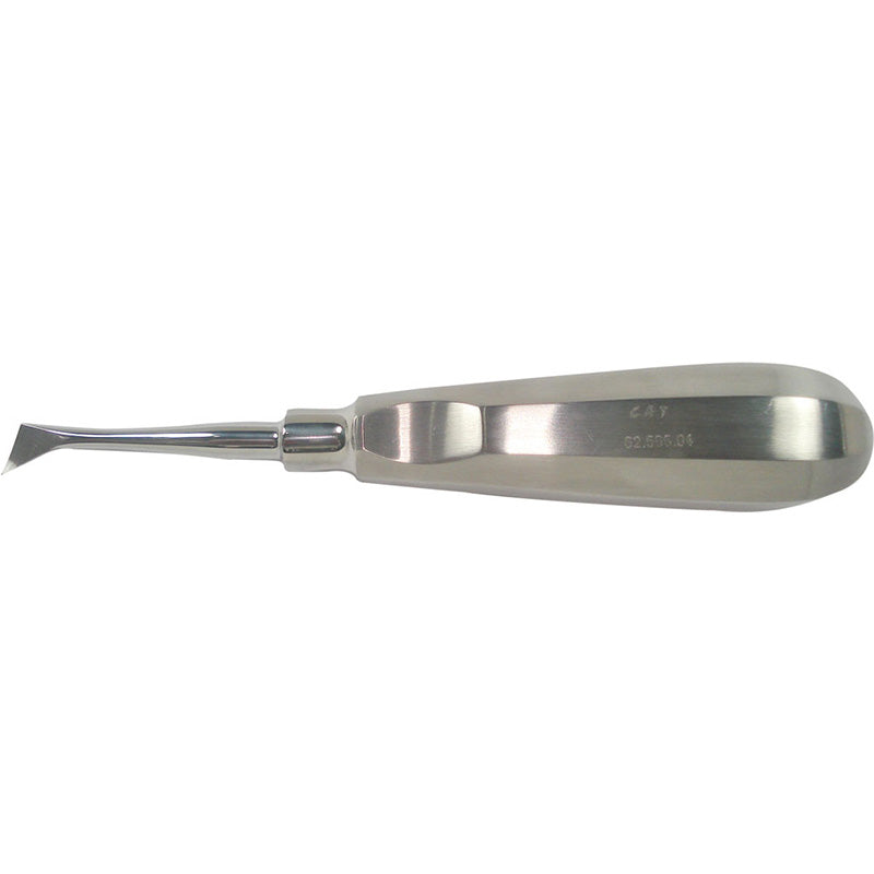 CAT Instruments Cryer Left elevator, a precision surgical tool for dental or veterinary procedures, displayed on a plain background.