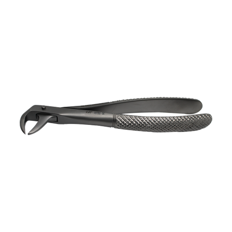 CAT Instruments lower cowhorn universal extraction forceps for adult dental extractions, designed for efficient tooth removal.
