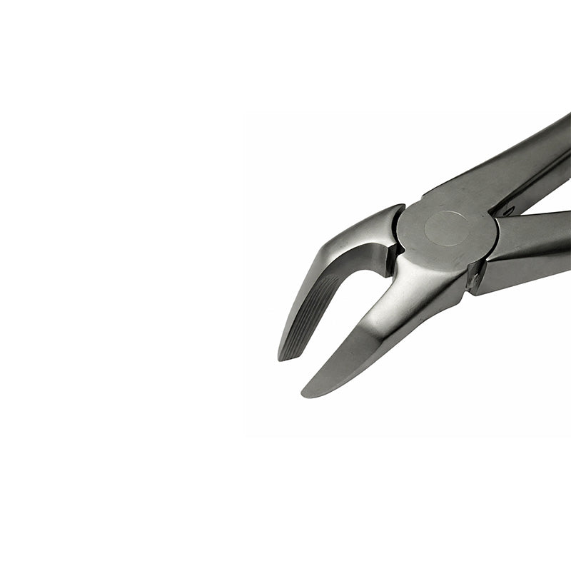 CAT Instruments adult extraction forceps for lower premolars, Fig 8 design, used for dental tooth extraction procedures.