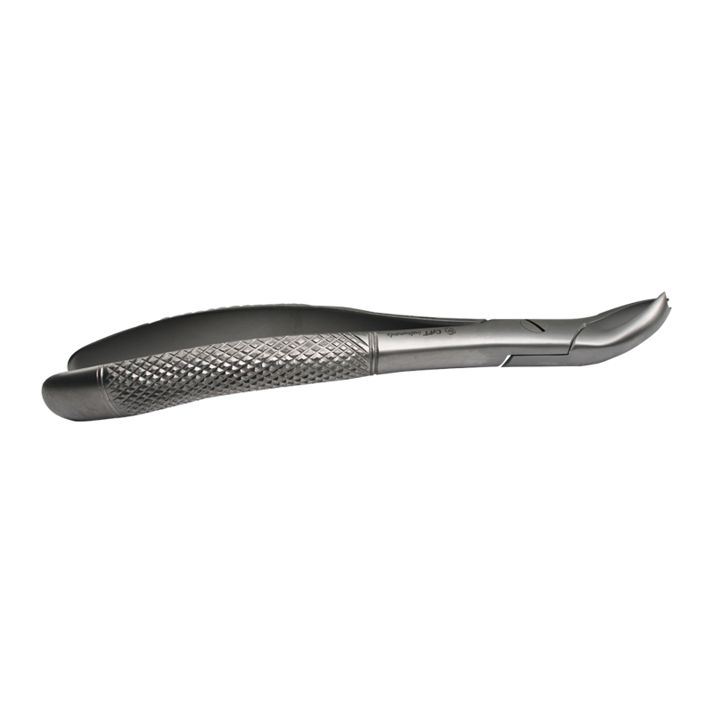 CAT Instruments upper cowhorn right extraction forceps for adult dental procedures, designed for precise tooth extraction.