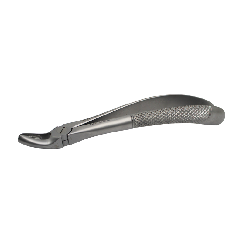 CAT Instruments adult extraction forceps for upper left molars, dental forceps designed for molar tooth extraction.