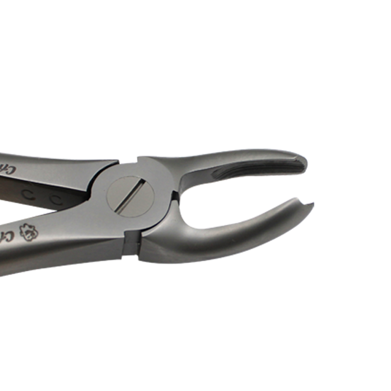 CAT Instruments adult upper molar extraction forceps for left side, dental tool designed for precise molar tooth extraction.