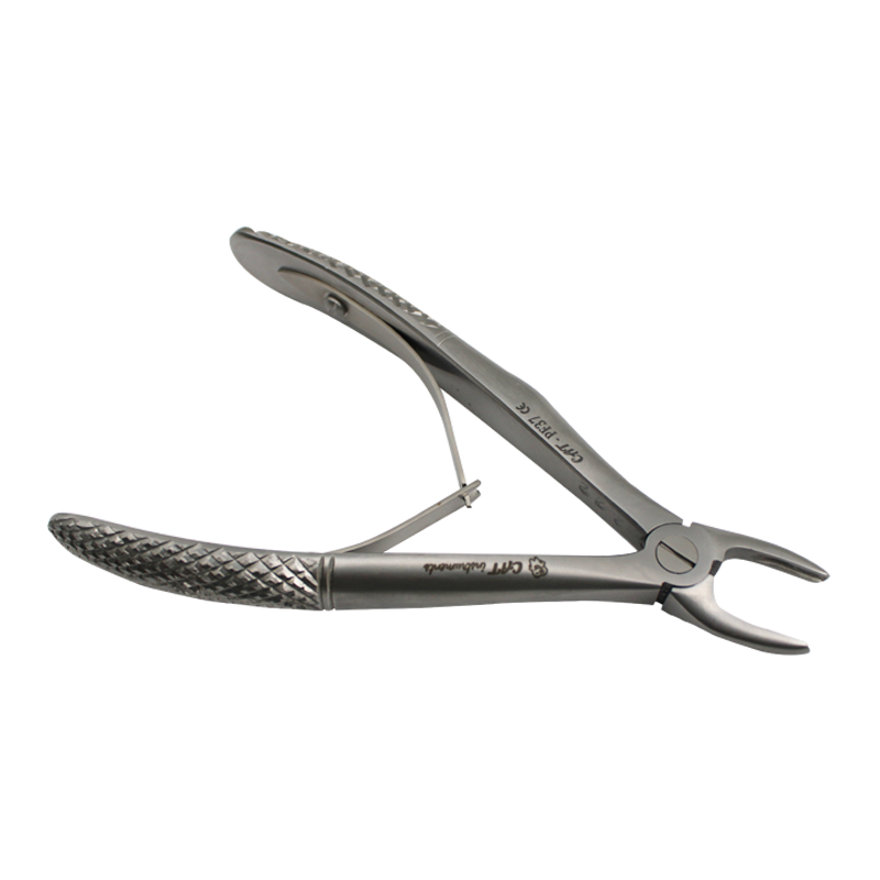 CAT Instruments pediatric upper anterior extraction forceps, designed for gentle tooth removal in young patients.