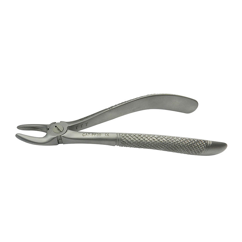 CAT Instruments pediatric upper premolar universal extraction forceps for children’s dental procedures, designed for precise tooth removal.
