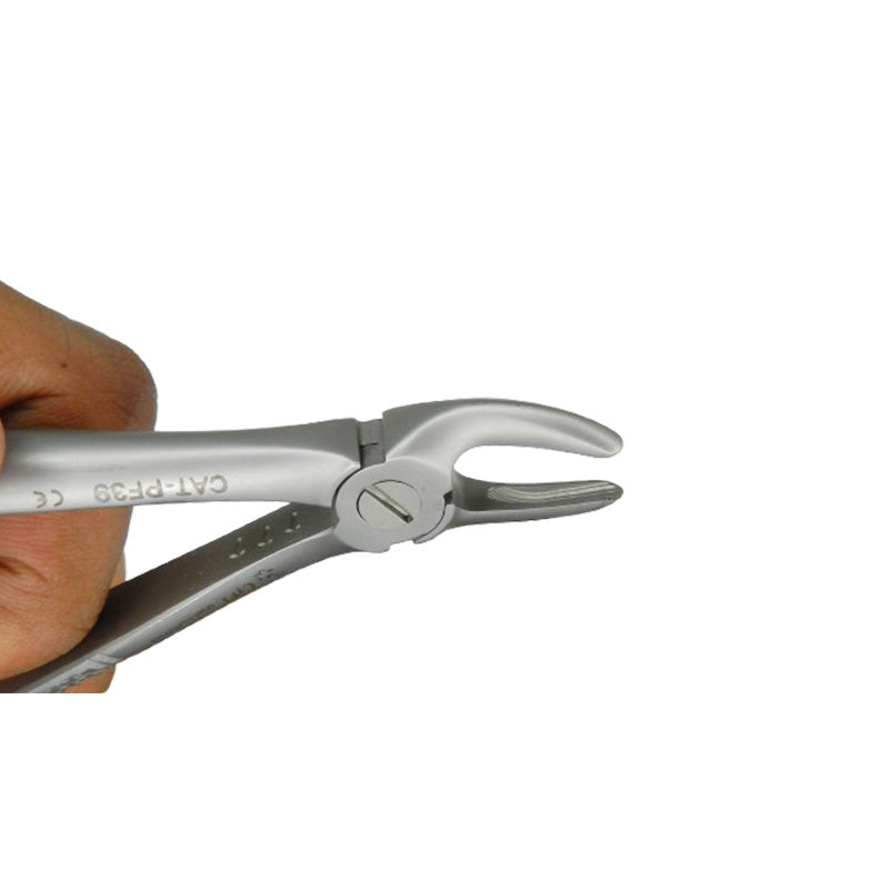 CAT Instruments pediatric upper premolar extraction forceps, universal design for children's dental procedures, sturdy and precise.
