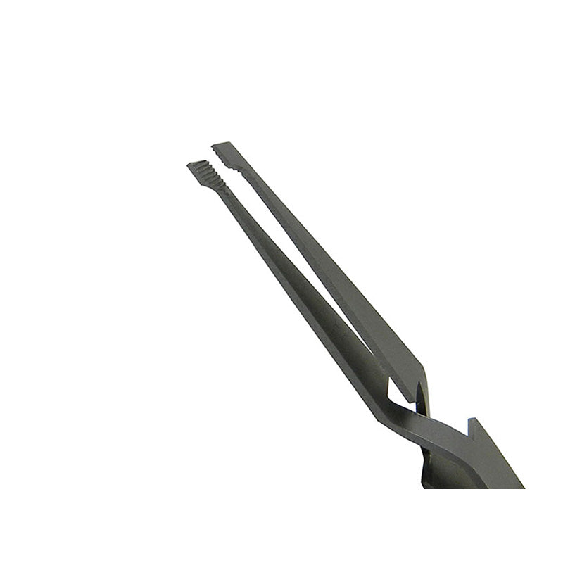 CAT Instruments anterior tweezer tips with bracket holder, precision forceps for delicate dental or medical procedures.