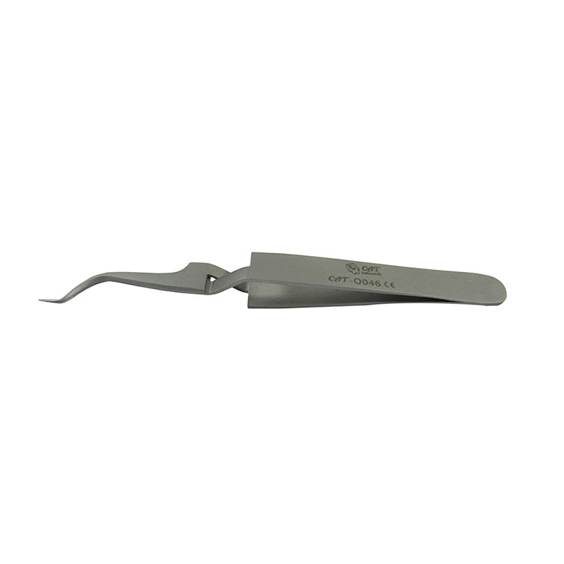 CAT Instruments molar tube holder for dental forceps and tweezers, designed for precise handling during veterinary dental procedures.