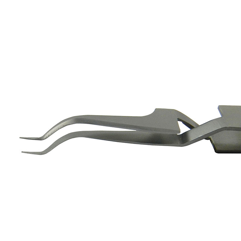 CAT Instruments molar tube holder, forceps and tweezers for precise dental procedures, shown in close-up view.