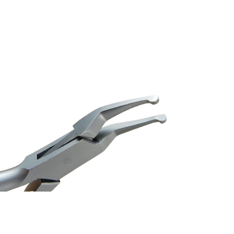 CAT Instruments How Style Curved Plier, 14 cm, featuring ergonomic design and precision tips for professional use.
