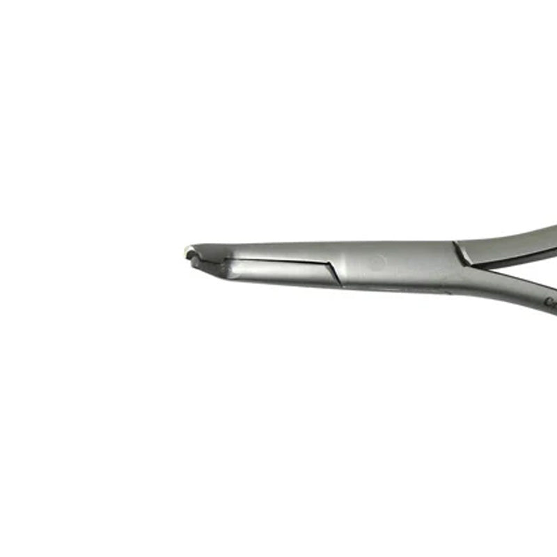 CAT Instruments lingual cinch back plier for precise dental procedures, featuring a sturdy metal construction and ergonomic design.
