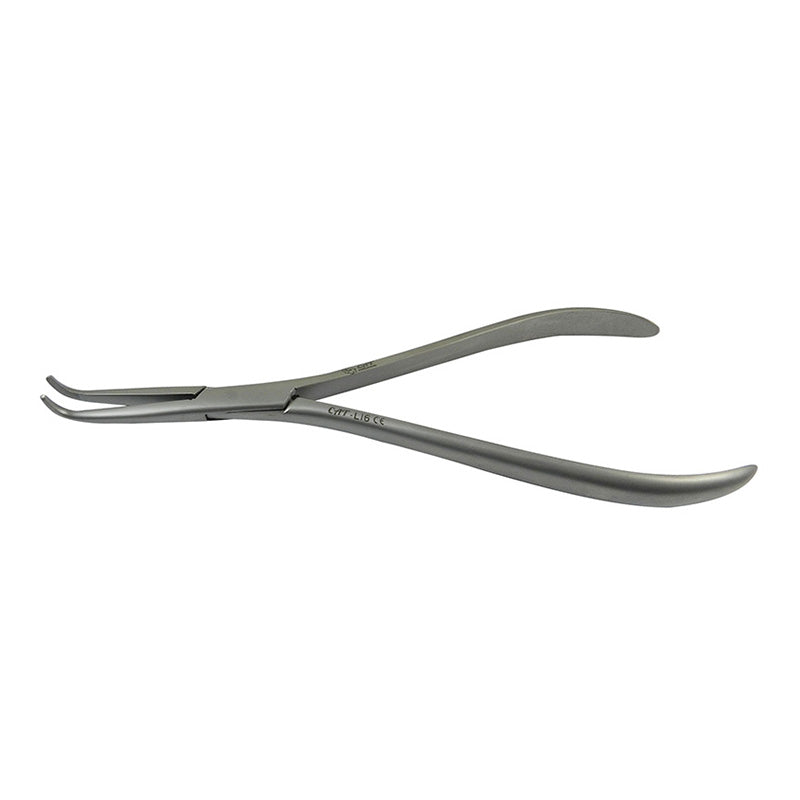 CAT Instruments lingual Weingart pliers, 14 cm, stainless steel dental tool with ergonomic handles for precise orthodontic work.