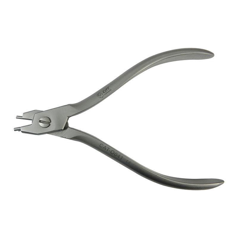 CAT Instruments loop forming three jaw plier with ergonomic handles for precise wire bending and shaping.