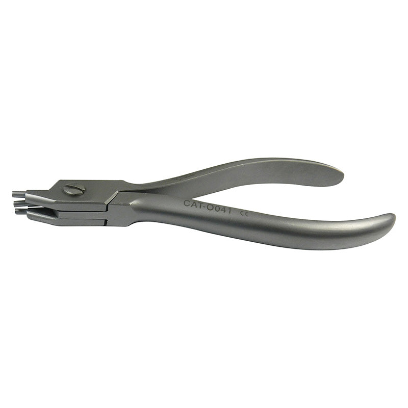 CAT Instruments three jaw plier for loop forming, showing the tool's jaws and ergonomic handle design.