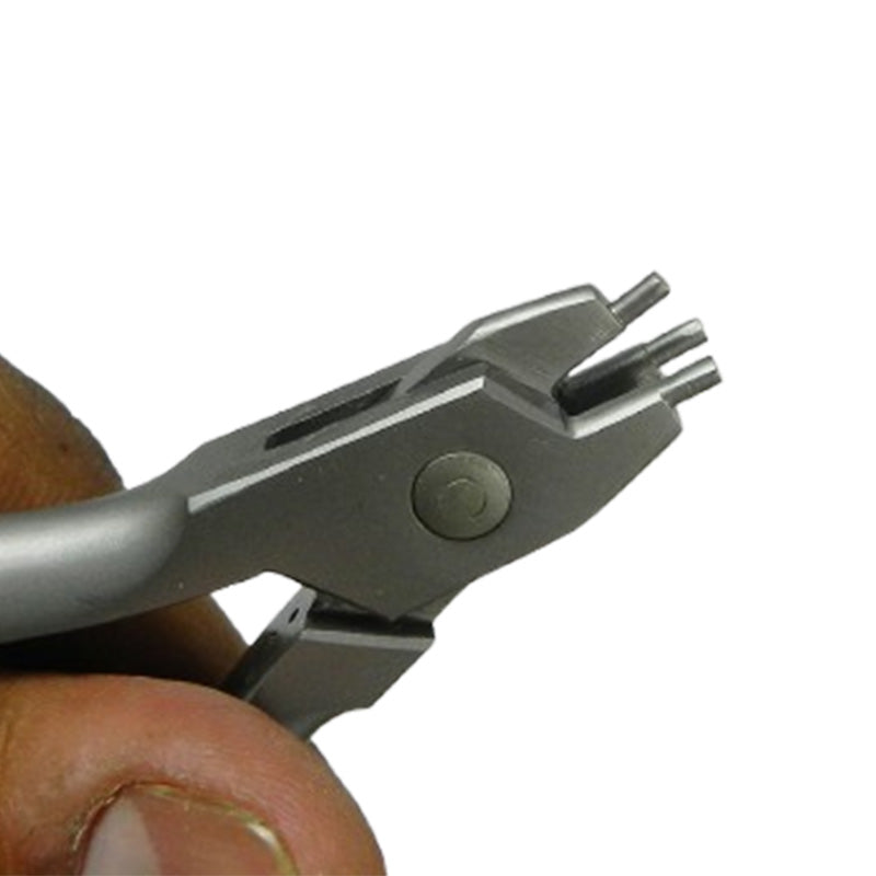 CAT Instruments loop forming three jaw plier for precise wire bending and shaping in jewelry making and crafting.