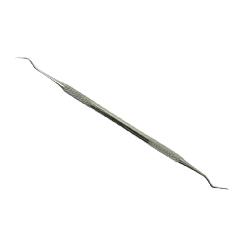CAT Gracy Curretes 5 periodontal dental instrument from CAT Instruments, showing the curved stainless steel design.
