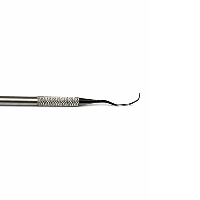 CAT Instruments Cat Gracy Currets Fig 13/14 periodontal dental instrument, angled tips for periodontal cleaning and treatment.