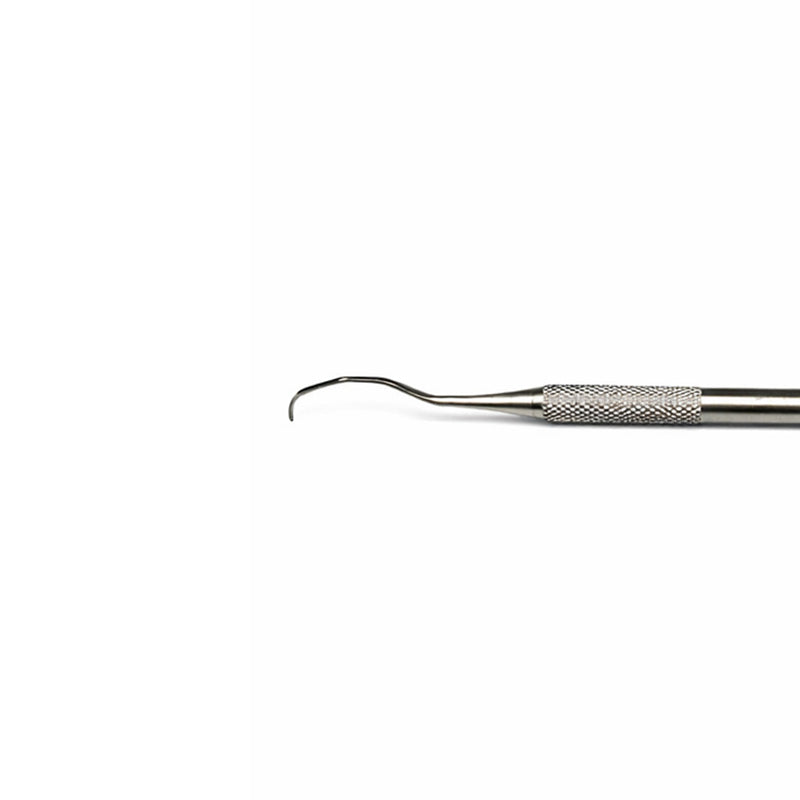 CAT Instruments periodontal Gracy Currets Fig 13/14 in clear plastic packaging, designed for precise dental scaling procedures.