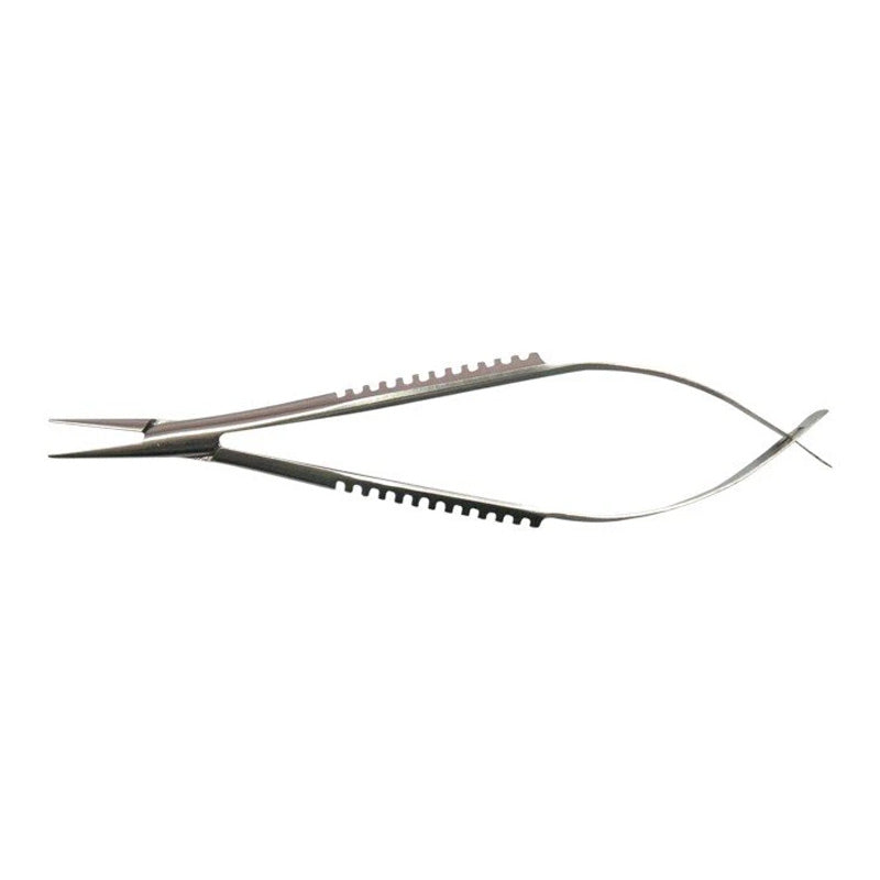 CAT Instruments Castroviejo Needle Holder Straight without Lock, 9 cm, surgical instrument used for precise suture handling.