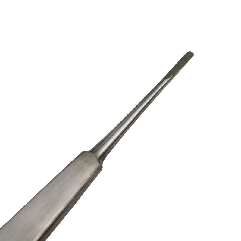 Surgical CAT Instruments Warwick James Straight Elevator showing a stainless steel dental surgical instrument with a straight handle.