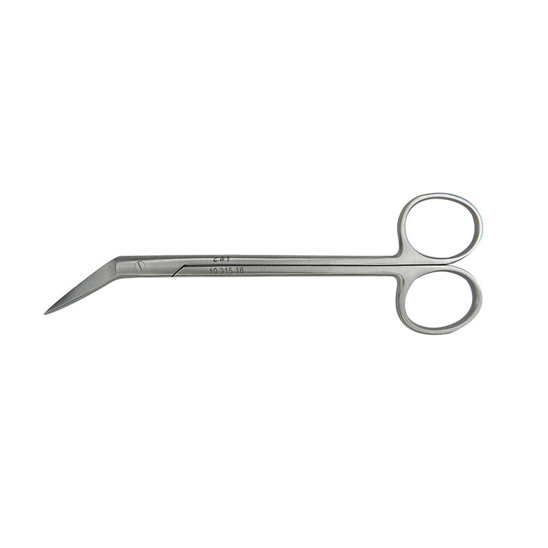CAT Instruments surgical Locklim Gum Scissors, 6 1/4-inch, with sharp blades for precise gum tissue cutting.