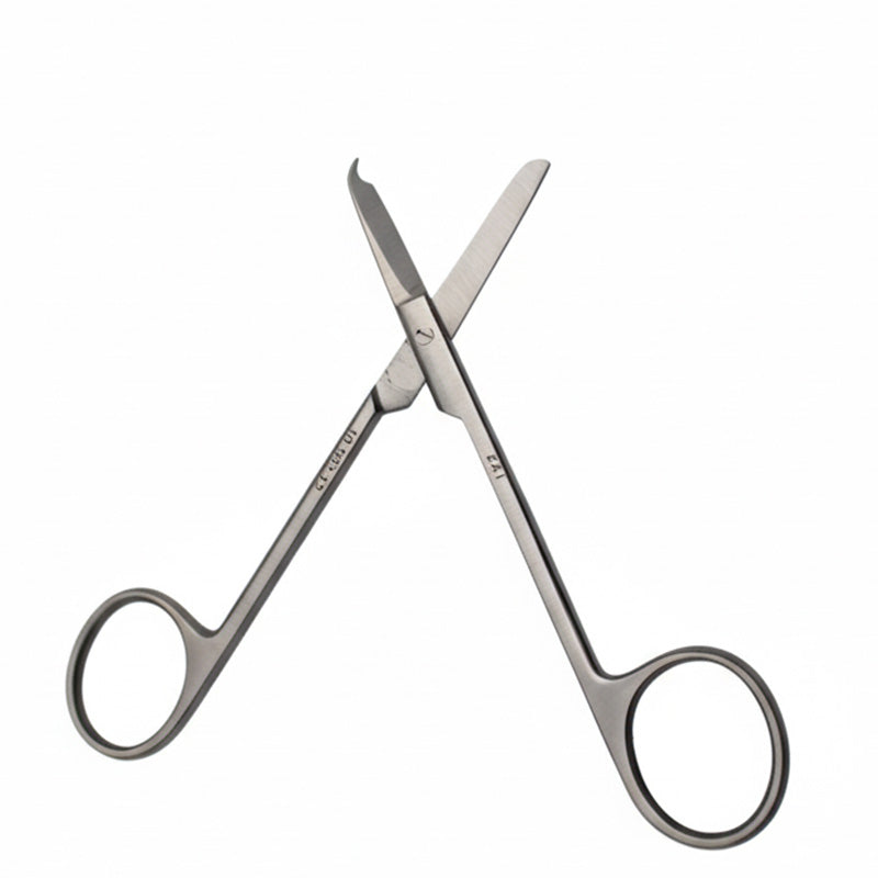 CAT Instruments Spencer Operating Surgical Scissors, 4 3/4-inch, stainless steel with sharp blades for precise surgical procedures.