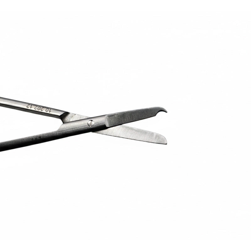 CAT Instruments Spencer Operating Scissors, 4 3/4-inch surgical scissors with stainless steel blades for precise cutting.