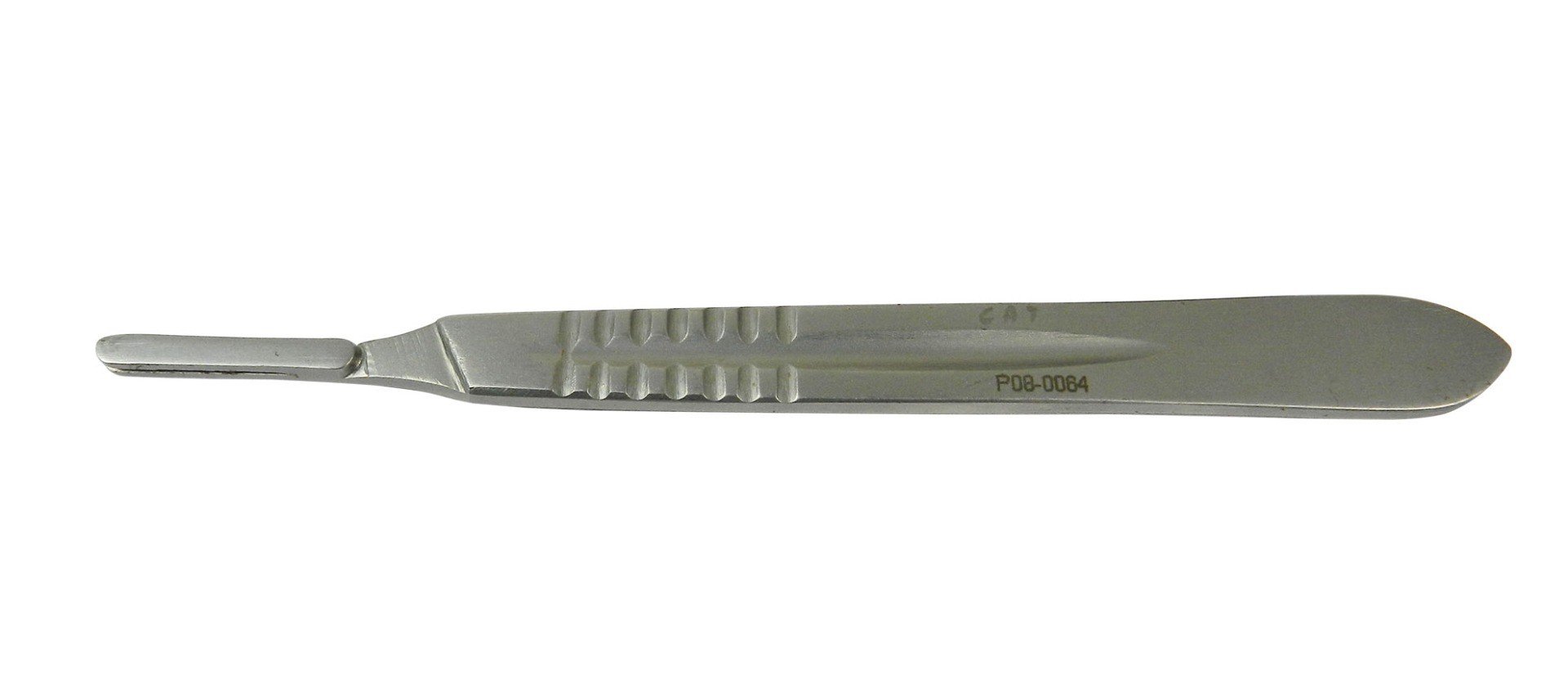CAT Instruments surgical scalpel handle No 4, lightweight and durable surgical tool for precise incisions in medical procedures.