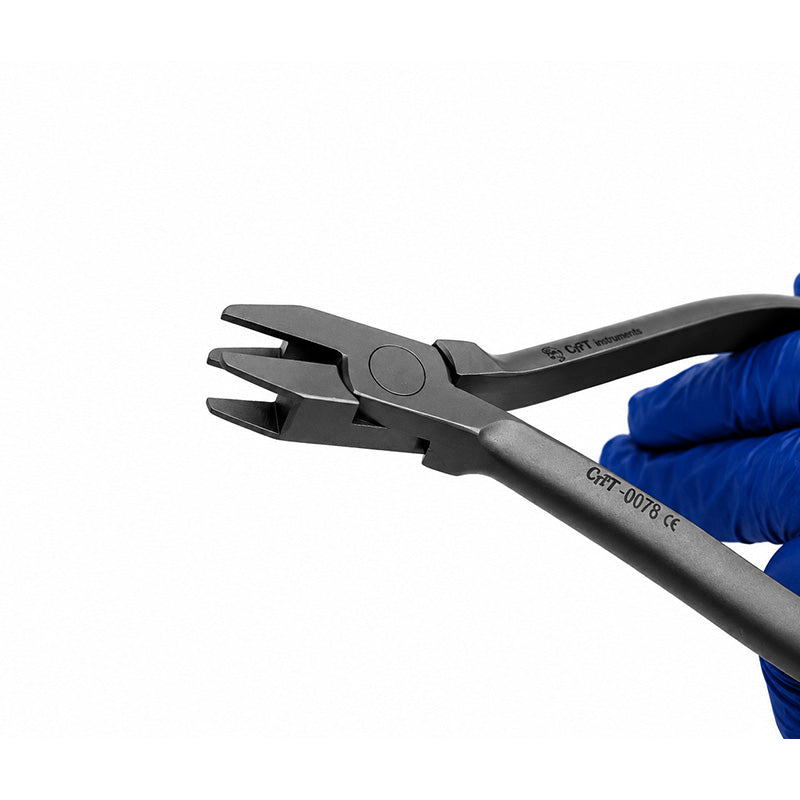 CAT Instruments female torquing plier with open thin beak, designed for precision in utility and specialty tasks.