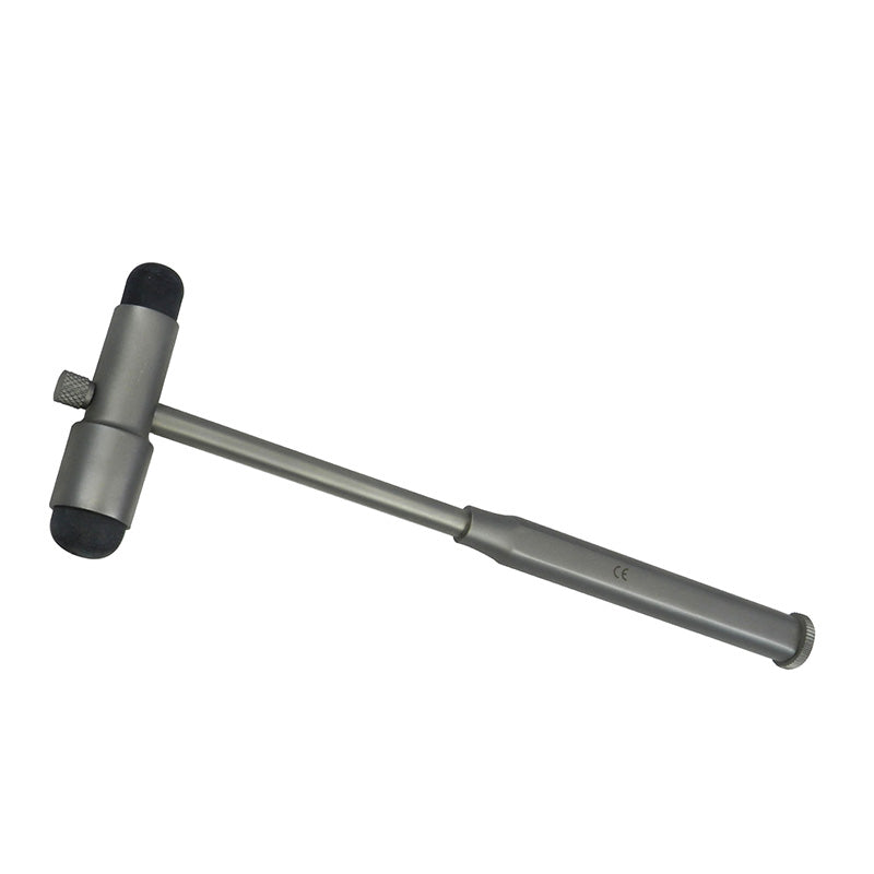 CAT Surgical Buck Hammers, 18cm, with wooden handles and metal heads, used for surgical or veterinary procedures.