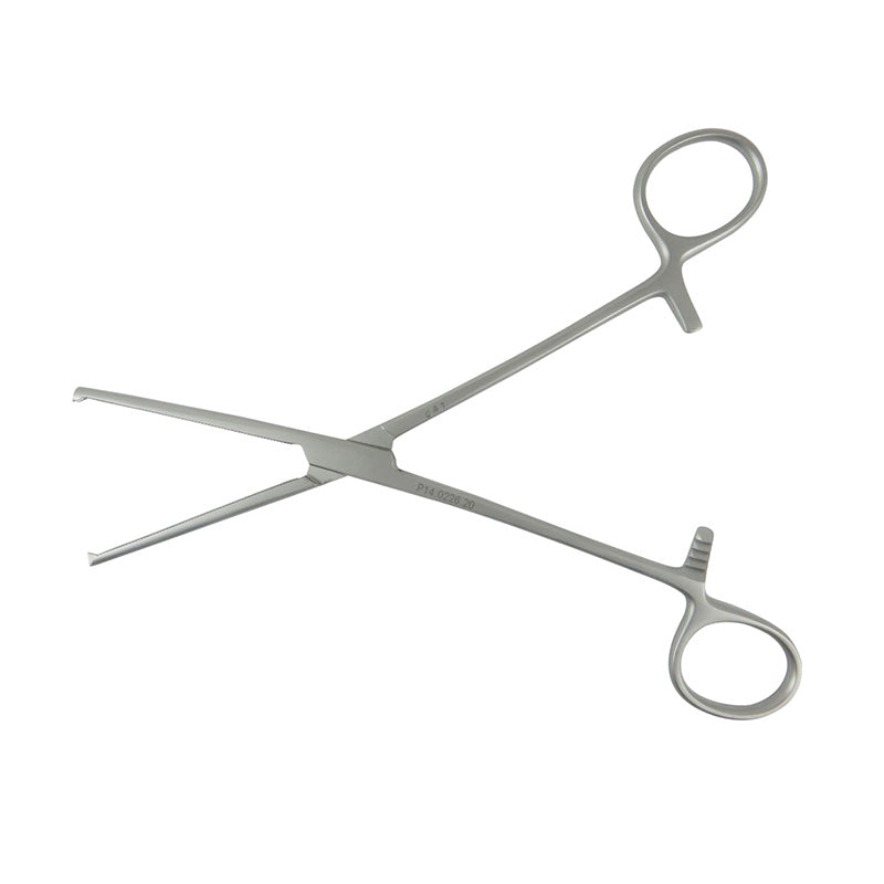 CAT Surgical Kocher Artery Straight Tooth Forceps, 20cm, medical surgical instrument with straight tip for precise artery clamping