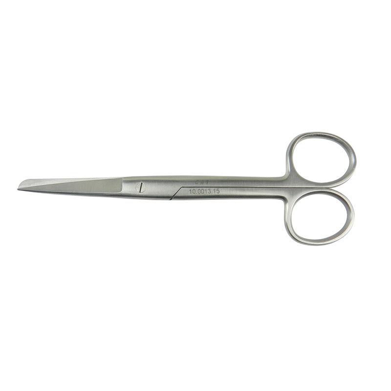 Curved CAT Surgical Standard Scissors, 15.5cm, surgical scissors with curved blades for precise cutting.
